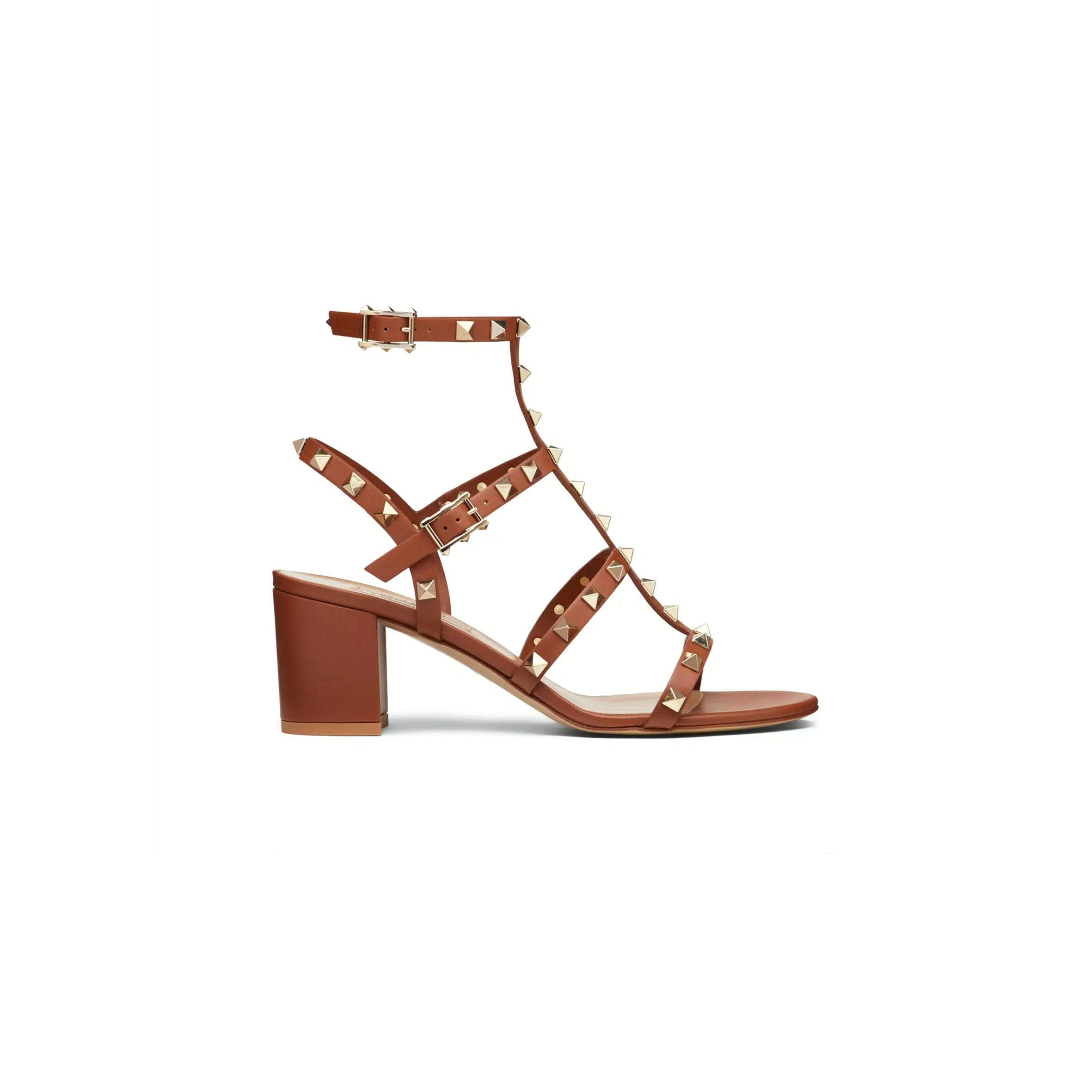VALENTINO ROCKSTUD CALFSKIN ANKLE STRAP SANDAL 60MM 4W2S0491VBP_HG5 VALENTINO ROCKSTUD CALFSKIN ANKLE STRAP SANDAL 60MM 4W2S0491VBP_HG5